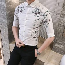 发型师衣服搭配男