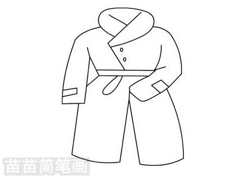 司机衣服搭配简笔画