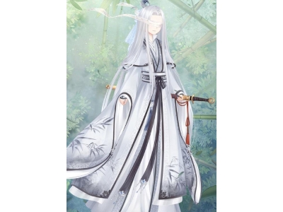 奇迹暖暖搭配魔道祖师的衣服蓝愿(奇迹暖暖清新